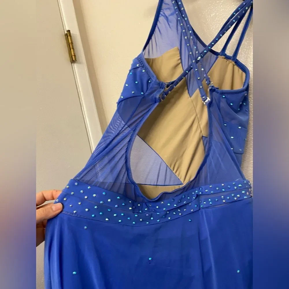 Tenth House custom 2 Die 4 Dance costume INCLINATION TD25459 lyrical blue LA